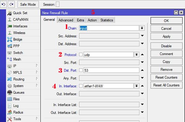 no-dns-req3 Blok inkomende DNS aanvragen