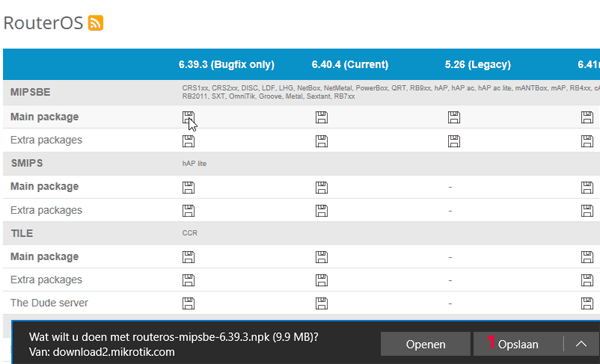 upgrade3 Mikrotik upgrade