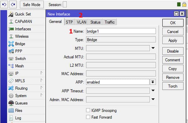 groove-vlan12 mikrotik groove vlan