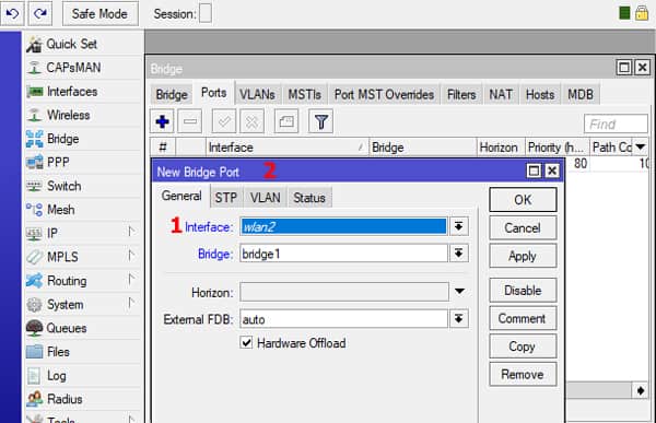 groove-vlan17 mikrotik groove vlan