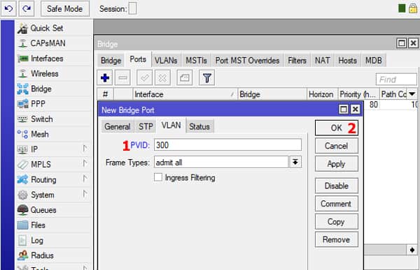 groove-vlan18 mikrotik groove vlan