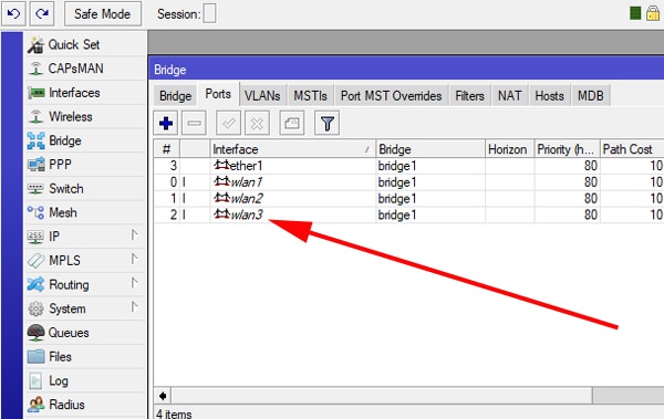 groove-vlan23 mikrotik groove vlan