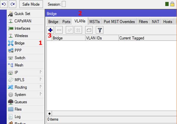 groove-vlan27 mikrotik groove vlan