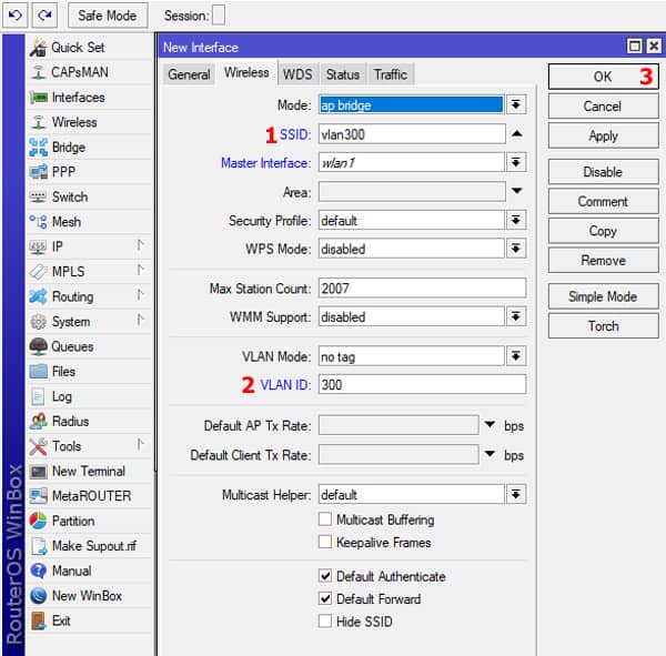 groove-vlan5 mikrotik groove vlan