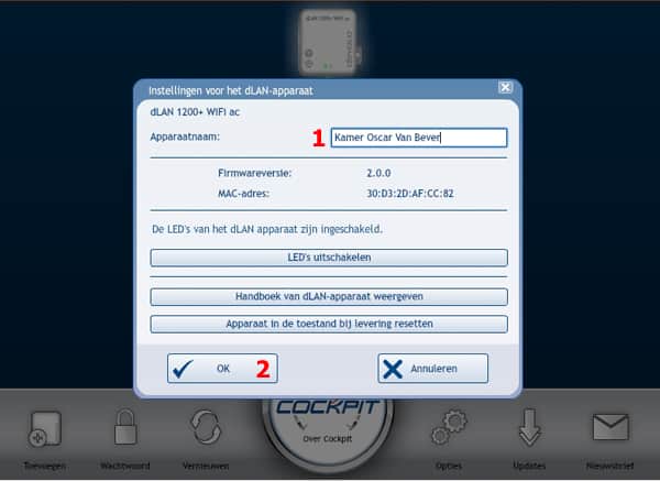 adapters-benamen5 devolo wifi