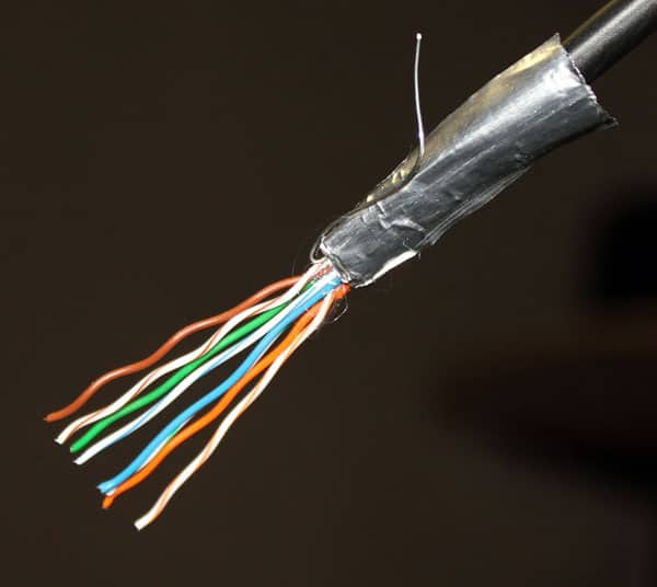 patchftp4 utp kabel krimpen