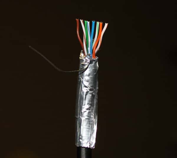 patchftp5 utp kabel krimpen