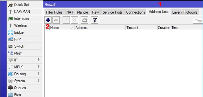 firewall-address-list6 mikrotik firewall address list