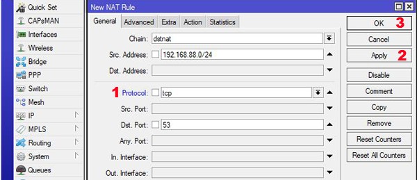 dns-block9 forceer clients om specifieke dns-servers te gebruiken.