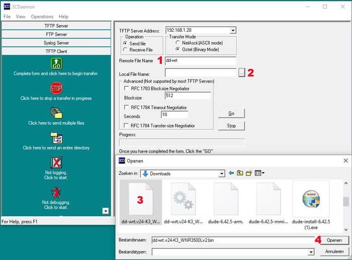 dd-wrt-install2 dd-wrt setup