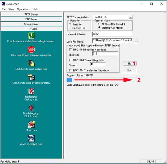 dd-wrt-install3 dd-wrt setup