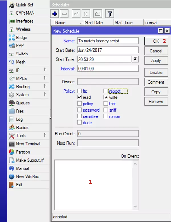 mikrotik email bij hoge latentie